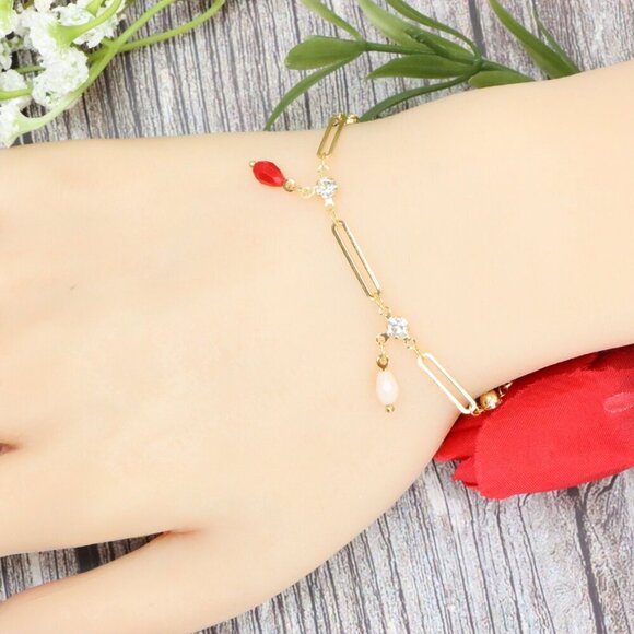 "Trendy Handmade Bracelet – A Stylish Gift for Women & Girls, MAR091338 - Picture 7 of 10